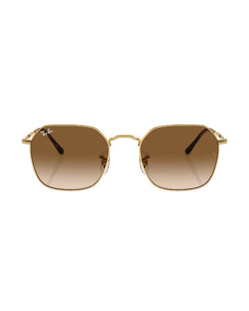 RAY-BAN JIM 0RB3694 001/51 55 Arista/Clear Brown Gradient Glass Lenses Sunglasses Unisex