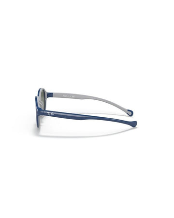 Ray-Ban Junior 0Rj9075S 709671 39 Blue On Rubber Grey Dark Green