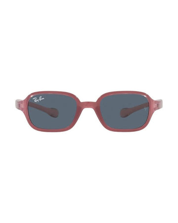 Ray-ban Junior 0rj9074s 709887 41 Fuchsia On Rubber Pink Dark Grey