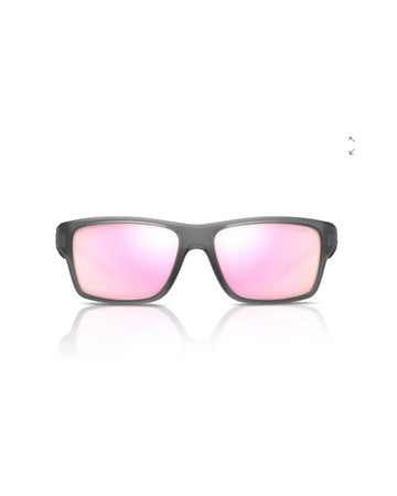 Boll√© Status BS043004 Sunglasses Grey Frost/Brown Pink Polarised