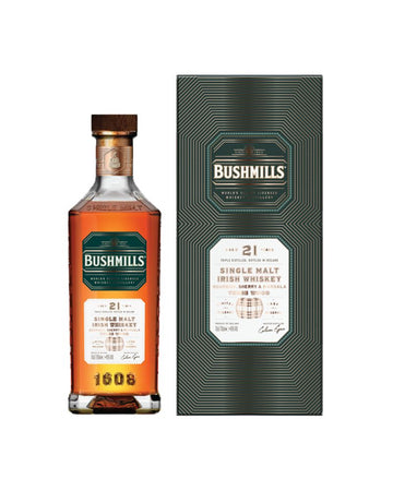 Bushmills 21 Year Old Marsala Cask Single Malt Irish Whiskey 700ML