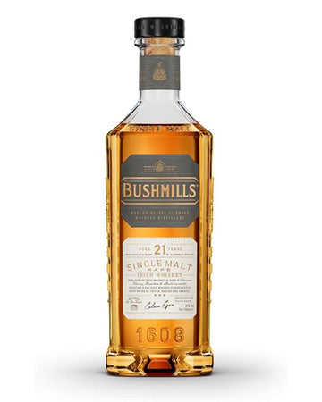 Bushmills 21 Year Old Marsala Cask Single Malt Irish Whiskey 700ML