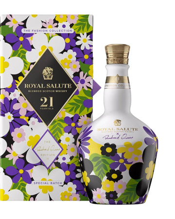 Royal Salute The Fashion Collection Richard Quinn Edition II India Release 21 Years Old Blended Scotch Whisky 700ml