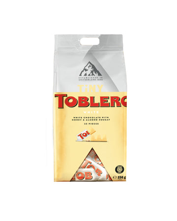 Toblerone 256g Tiny White Bag