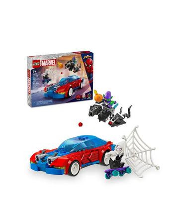 Spider-Man Race Car &amp; Venom Green Goblin