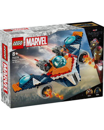 LEGO® Marvel Rocket’s Warbird vs. Ronan Kit 76278