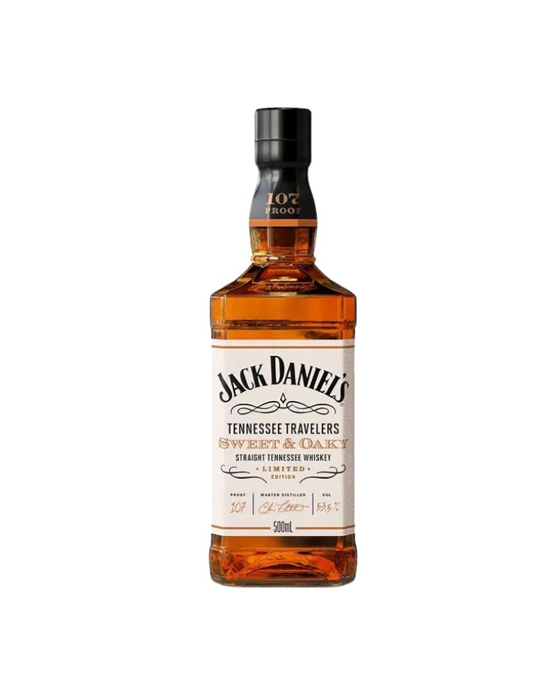 Jack Daniel’s Tennessee Travelers Sweet & Oaky Limited Edition Tennessee Whiskey 500mL