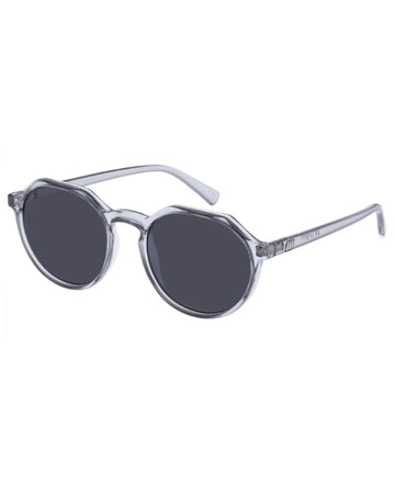 Speed Of Night Pewter Uni-Sex Round Sunglasses