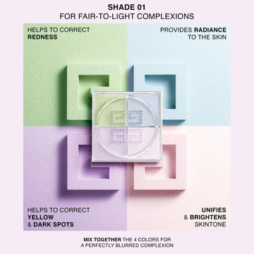 Prisme Libre Mini 4x0.75g N01 Mousseline Pastel 3g