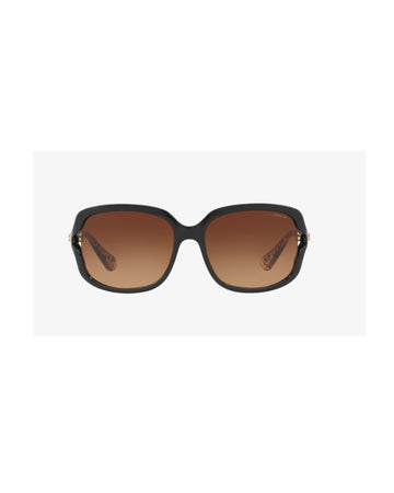 Coach HC8169 535313-57 Black / Brown Gradient Lenses