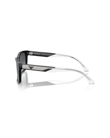 Emporio Armani 0Ea4224 5017T3 57 Shiny Black Dark Grey Polar