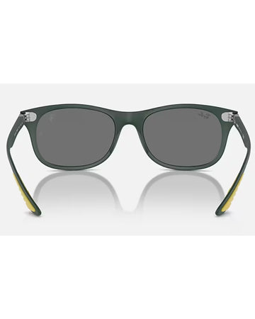 Ray-Ban 0RB4607M F6996G 55 Matte Green Grey Mirror Silver Sunglasses Unisex