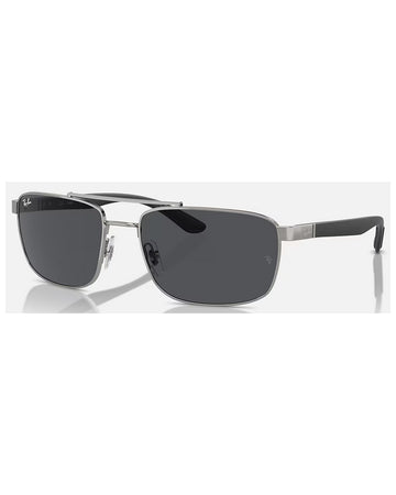 RAY-BAN RB3737 Sunglasses in Gunmetal and Dark Grey