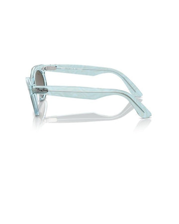 Ray-Ban 0Rb2242F 138596 53 Photo Waves Azure Blue Gradient Brown