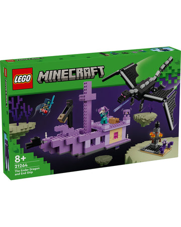 LEGO® Minecraft® The Ender Dragon and End Ship Toy 21264