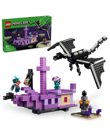 LEGO® Minecraft® The Ender Dragon and End Ship Toy 21264