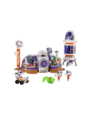 Mars space base and Rocket