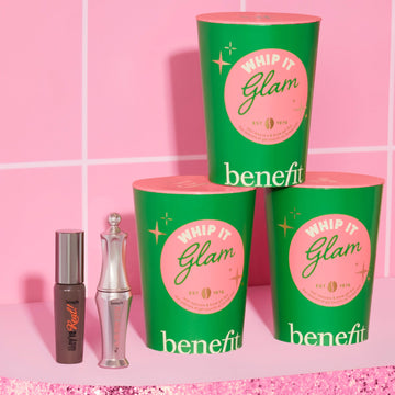 Benefit Whip It Glam (mini They're Real, Mini 24 Hour Brow Setter)