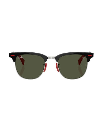 Ray-ban 0rb3807m F11031 51 Black Silved Green