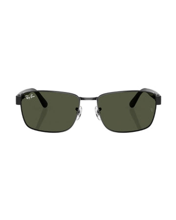 Ray-ban 0rb3750 002/31 62 Black Green