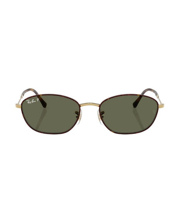 Ray-ban 0rb3749 927358 58 Havana On Gold Green Polar