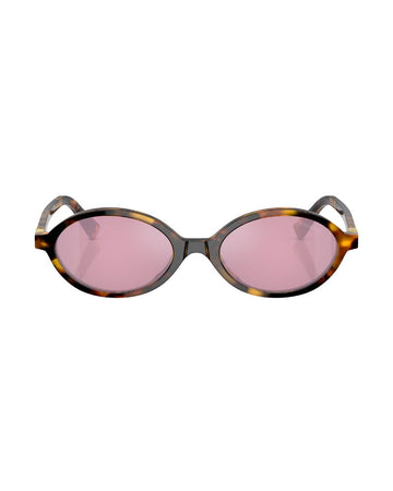 0mu04zs Vau50d 50 Honey Havana Dark Pink Mirror Silver Int