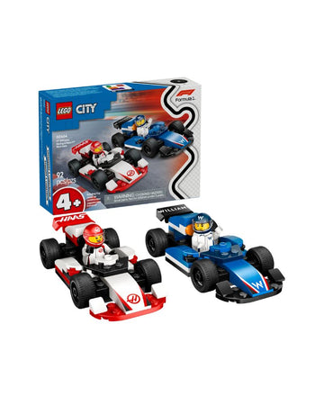 F1 Williams Racing & Haas F1 Race Cars