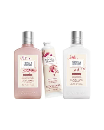 Neroli Elderflower Body Collection Travel Exclusive 250ml + 2x30ml