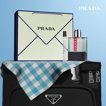 Prada Luna Rossa Carbon Eau De Toilette Set