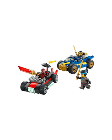 Rogue Vs. Drix Race Car Duel
