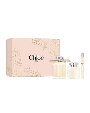 Chloé Eau de Parfum for Women and Body Lotion Trio Gift Set