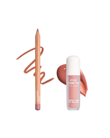 Kylie Cosmetics Supple Kiss Glossy Lip Kit - Comes Naturally
