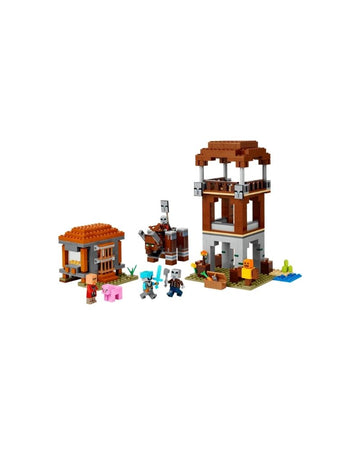 The Pillager Outpost and Ravager