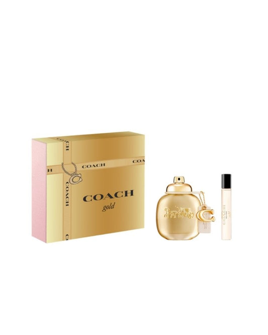 Coach Ladies Gold Parfum Gift Set (2pc)