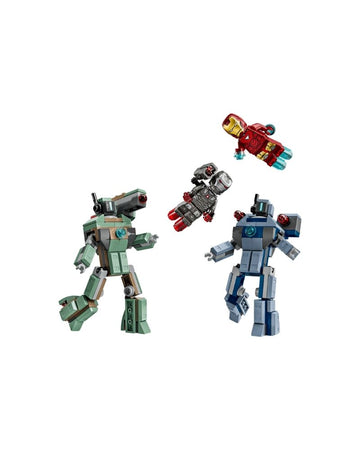 Iron Man &amp; War Machine Vs. Hammer Drones