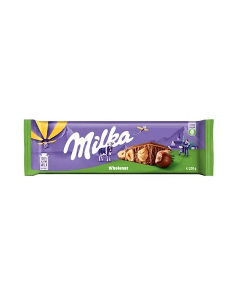 Milka Tablet Whole Nuts 250g