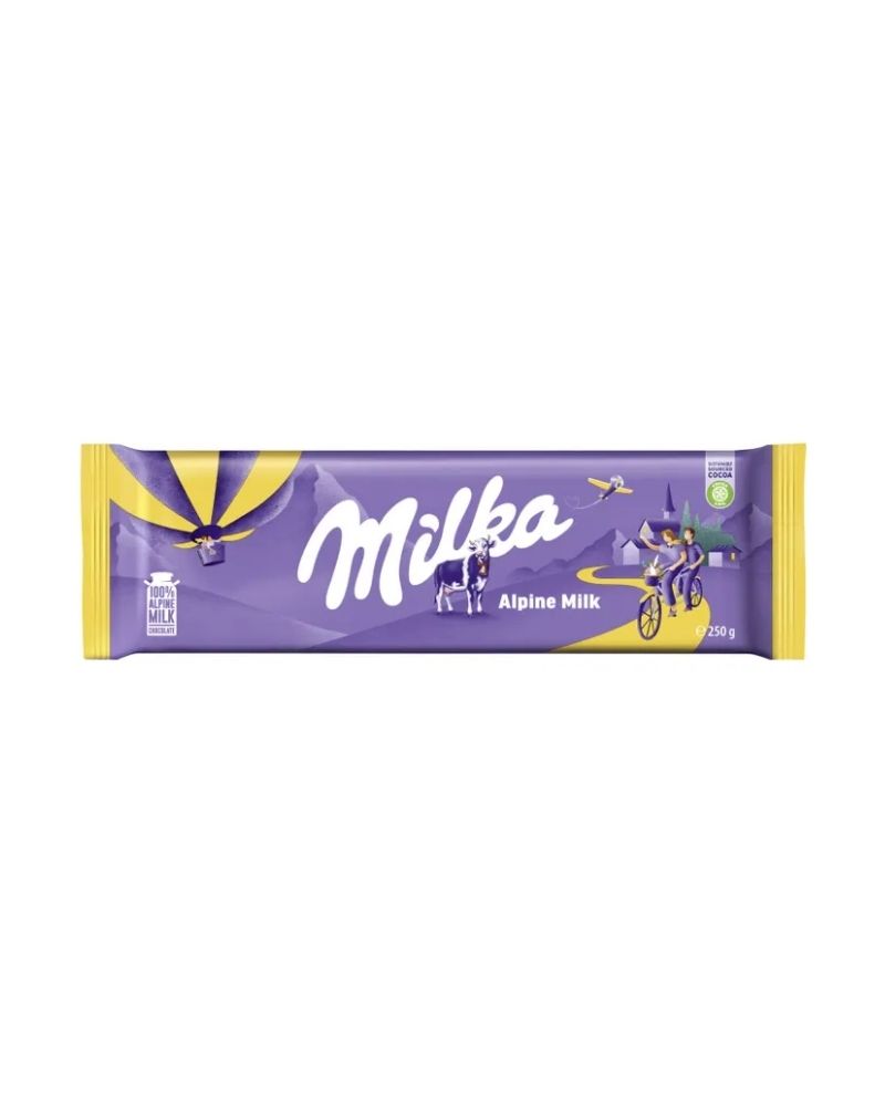 Milka Alpine Milk Tablet 250g