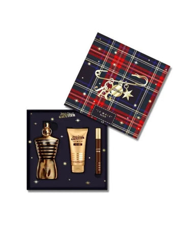 Xmas 2025 Le Male Elixir Parfum 3-Piece Gift Set