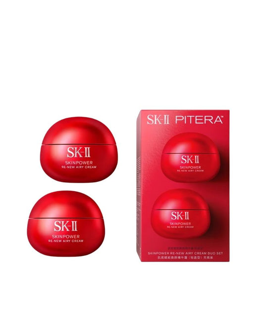 Sk-ii Skinpower Re-new Airy Cream Duo Set