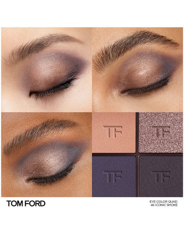 Tom Ford Eye Color Quad Crème- Iconic Smoke 8g