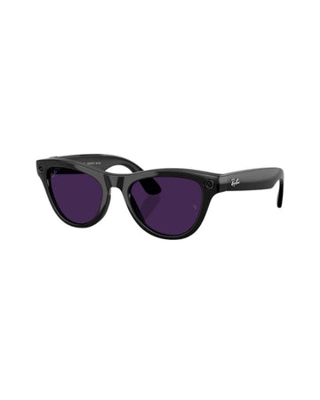 Ray-ban Wearable Meta 0rw4014 601/ch 52 Shiny Black U