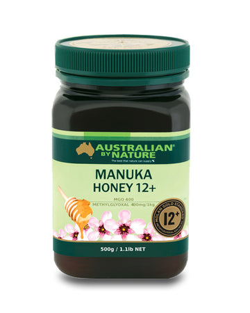 Australian By Nature Manuka Honey 12+ MGO 400 500g