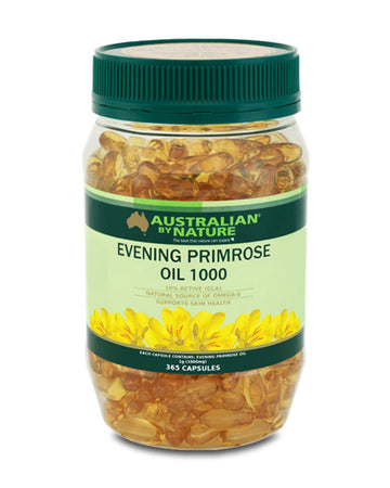 Australian By Nature Evening Primrose Oil 1000mg 365 Caps