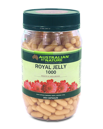 Australian By Nature Royal Jelly 1000mg 365 Caps