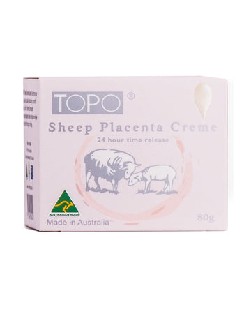 TOPO Sheep Placenta Moisturising Cream 24 Hour Time Release 80g