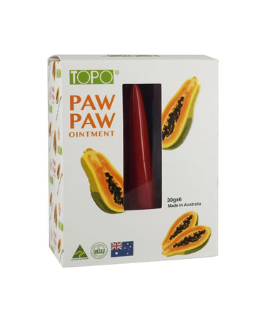 TOPO Paw Paw Ointment 30g 6 Tubes Gift Pack