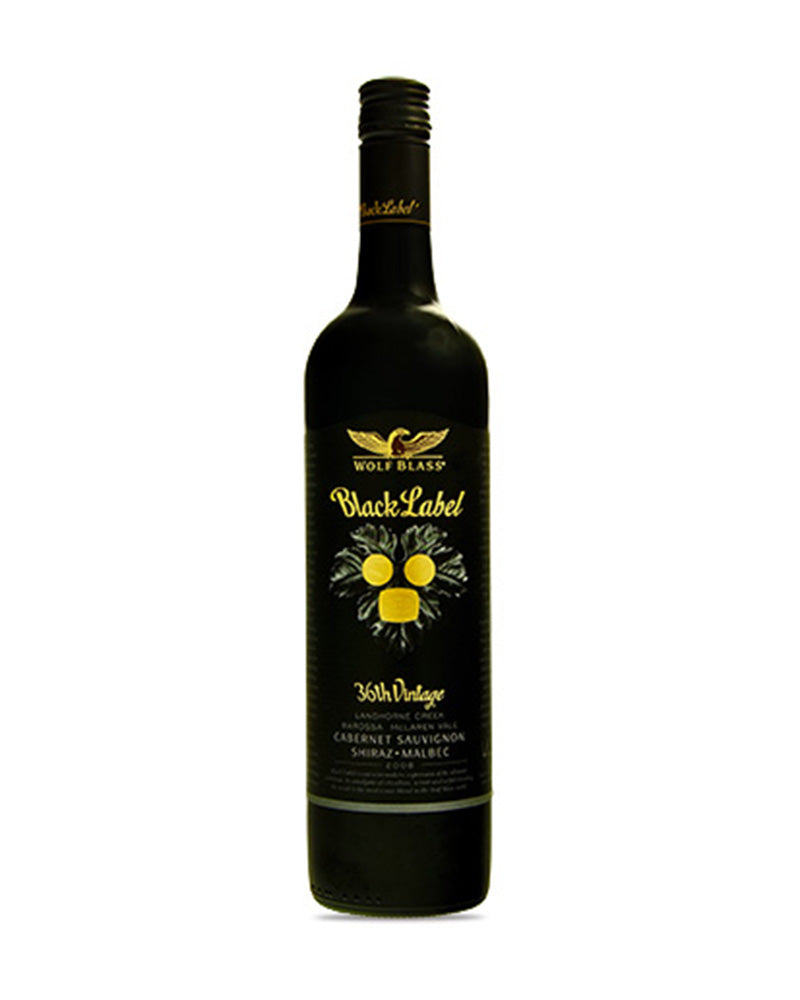 WOLF BLASS BLACK LABEL CABS SHIRAZ MALBEC 750ML