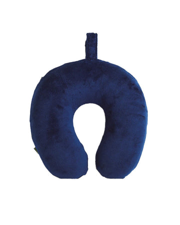 Korjo Memory Foam Travel Pillow - Blue