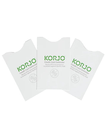 Korjo RFID Credit Card Defender - 3 Pack