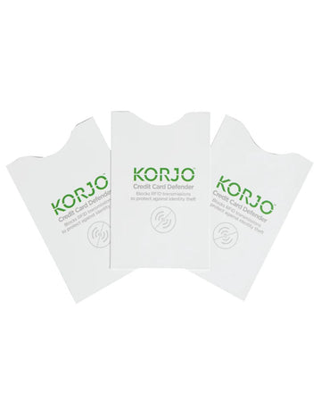 Korjo RFID Credit Card Defender - 3 Pack